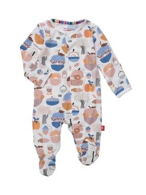 BNWT MAGNETIC ME “HIDE N’ SQUEAK” MODAL MAGNETIC FOOTIE SIZE PREEMIE.